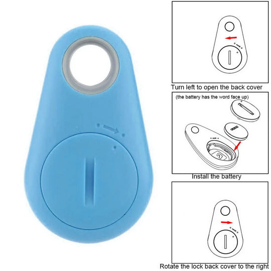 Pet Smart GPS Tracker Mini Anti-Lost Bluetooth Locator Tracer