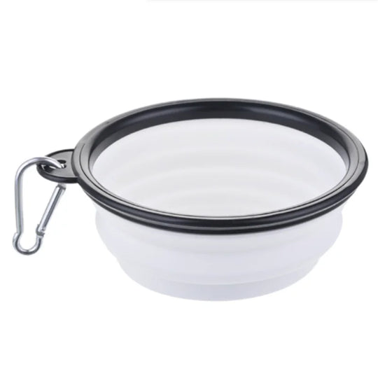 Durable TPR Portable Pet Food Bowl for Cats And Dogs Silicone