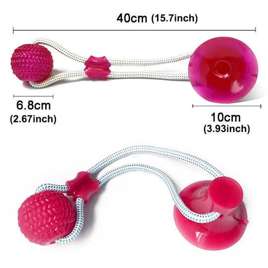 Ball Toys Molar Bite Toy Elastic Ropes Dog Tooth Cleaning Chewing