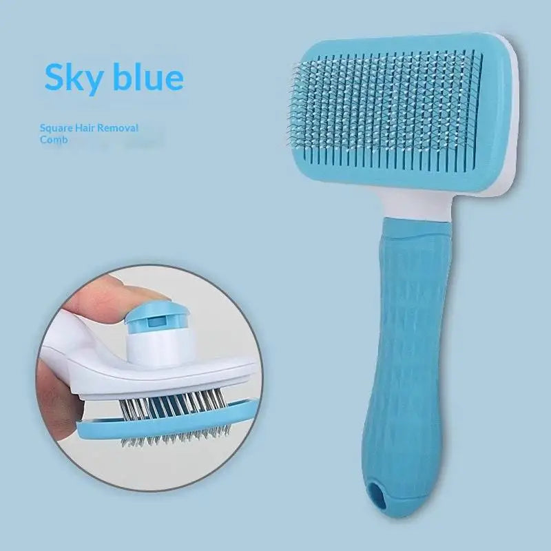 Pet Dog Brush Cat Comb Self Cleaning Pet Hair Remover