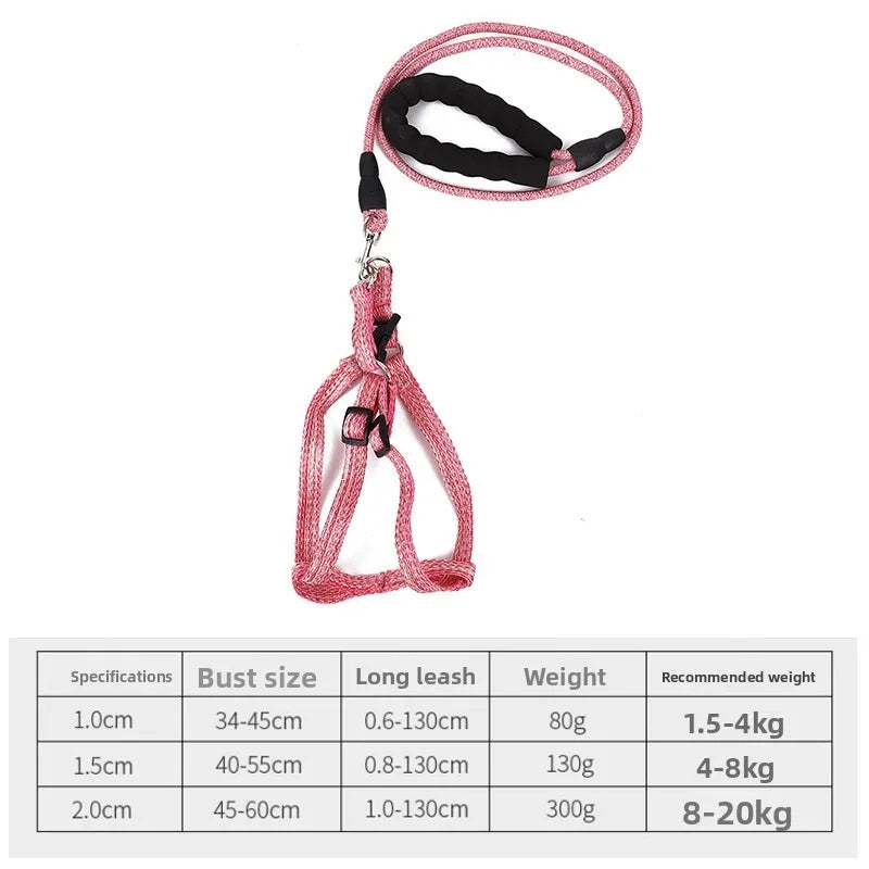 Dog leash, Retractable Harness, Dog Walking Rope