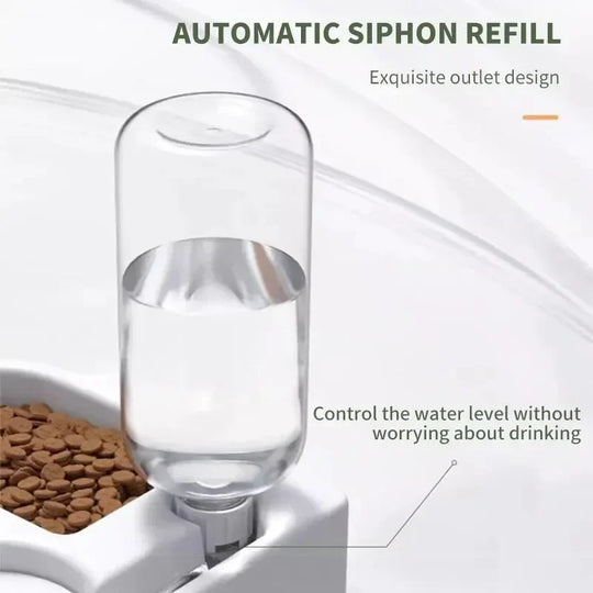 New Automatic Double Set Suitable for Cats and Dogs Drinking Pet Bowl Moisture-proof