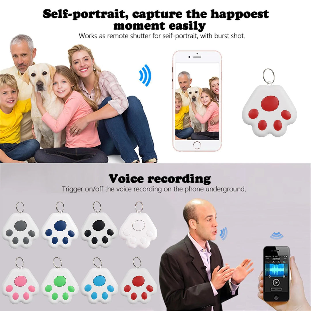 Pet Smart GPS Tracker Mini Anti-Lost Waterproof Bluetooth Locator