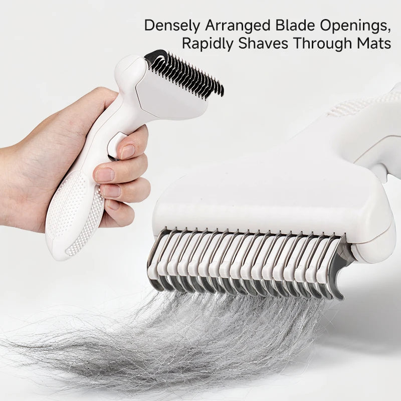 Pet Knot Comb, Cat and Dog Grooming Brush, Long and Short Haired Pet Skin Friendly Hair Removal Tool