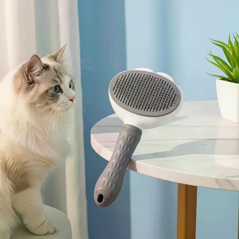 Pet Dog Brush Cat Comb Self Cleaning Pet Hair Remover