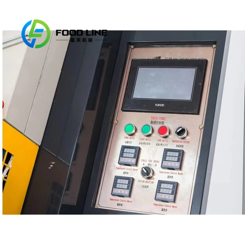 Customized Fully Automatic Paper Food Tray Making Machine Disposable Food Container Forming Equipment