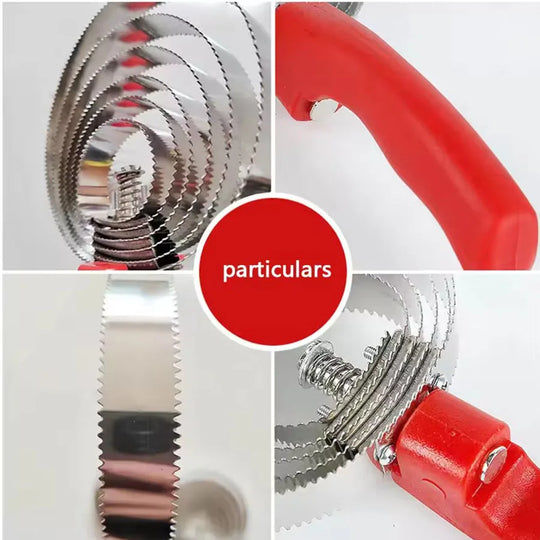 Ring-shaped Curved Tooth Comb Horse Grooming Brush