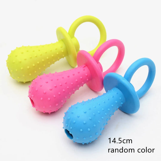 Pet Toys for Small Dogs Rubber Resistance To Bite Dog Toy Teeth Cleaning