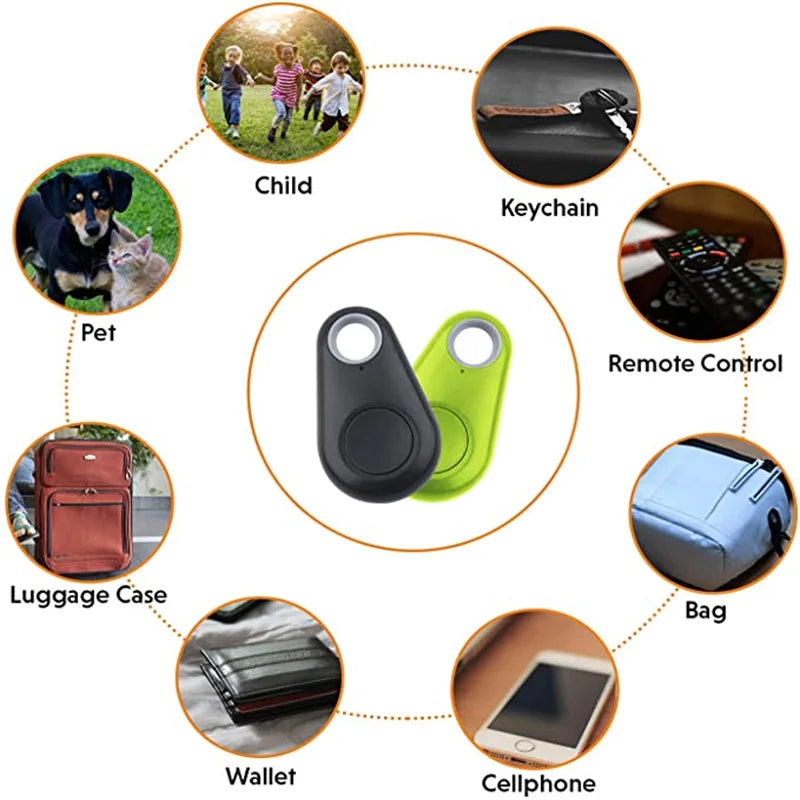 Pet Smart GPS Tracker Mini Anti-Lost Bluetooth Locator Tracer