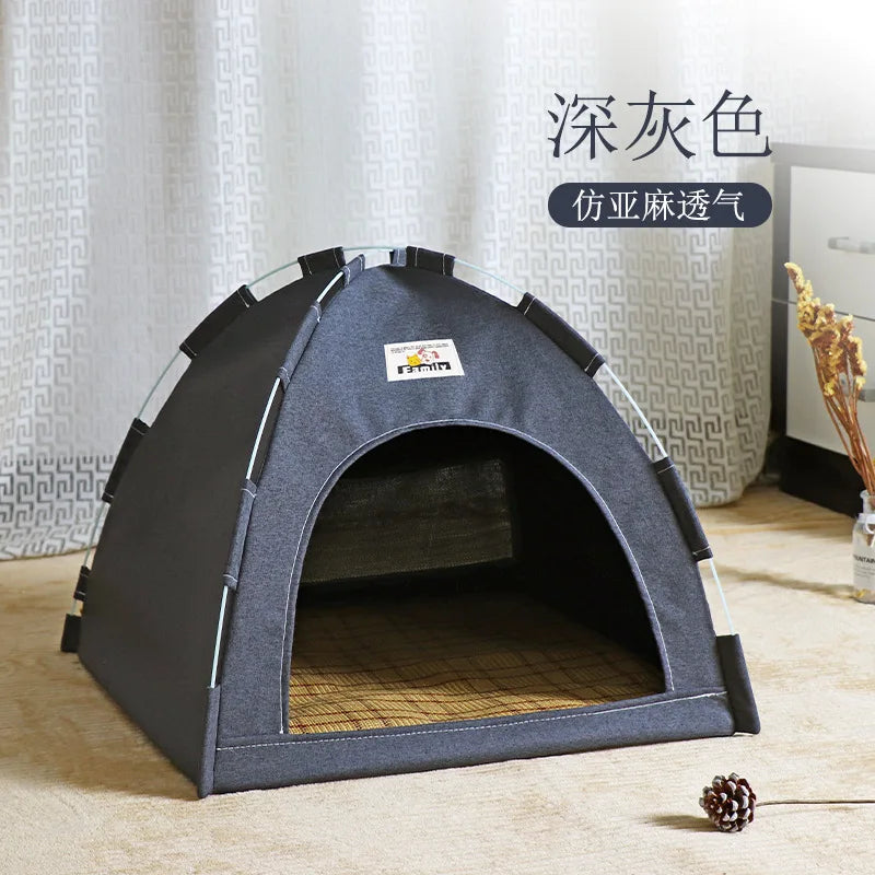 Pet Tent Bed Removable Cat Sofa