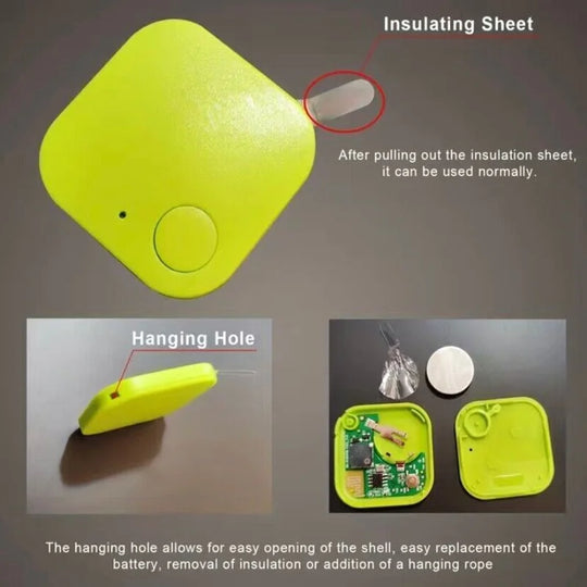 Mini Bluetooth Pet tracker anti loss device tracker GPS Built in Speaker