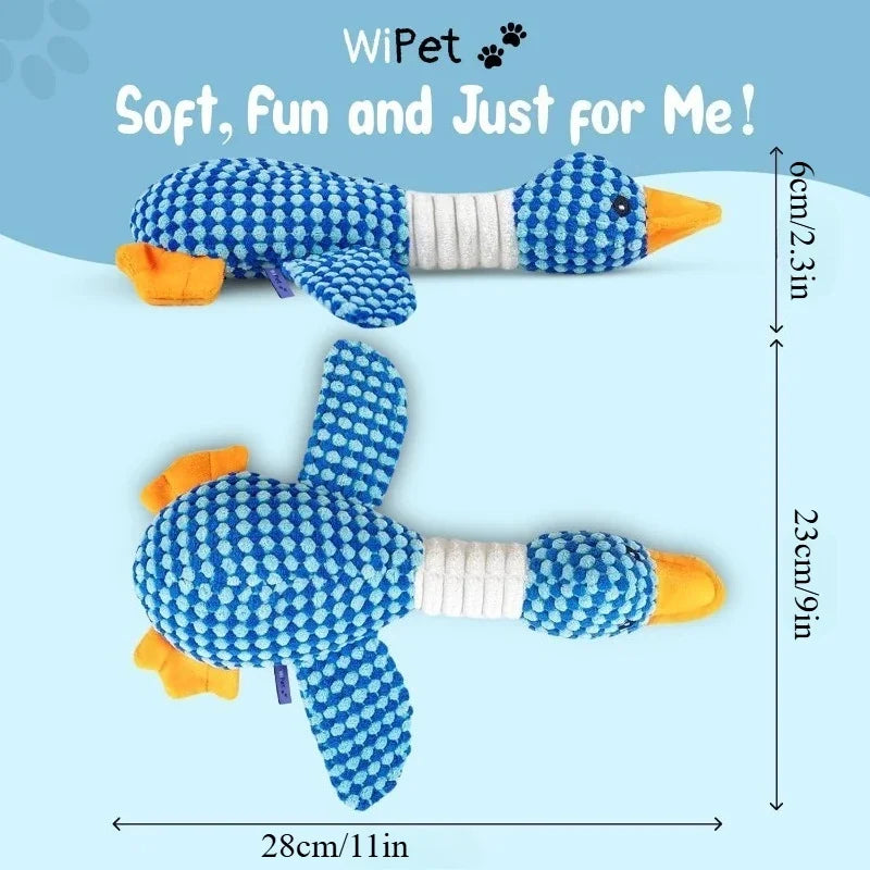 Chew Toy Bite Resistant Teeth Cleaning Interactive Stuffed Molar Pet Play Toys