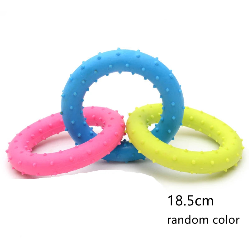 Pet Toys for Small Dogs Rubber Resistance To Bite Dog Toy Teeth Cleaning