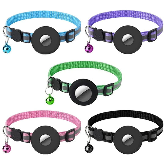 Smart Pet GPS Tracker Bluetooth Locator Wearable Anti-Lost Collar for Dogs Cats Birds - New Pet Detection Tracker