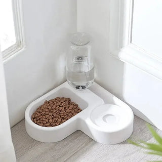 New Automatic Double Set Suitable for Cats and Dogs Drinking Pet Bowl Moisture-proof