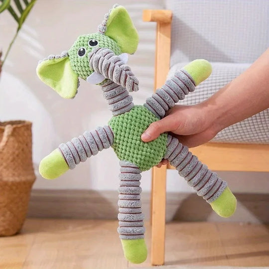 Plush Dog Toy, Cute Stuffed Animal Toy for Small Medium Dogs