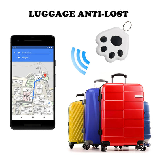 Pet Smart GPS Tracker Mini Anti-Lost Waterproof Bluetooth Locator