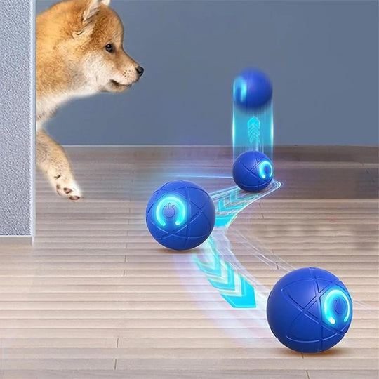 Pet Toy Ball Electric Interactive Game Gravity Sensor Smart Jumping Rolling Ball Automatic Moving Puppy Cat Entertainment Toys