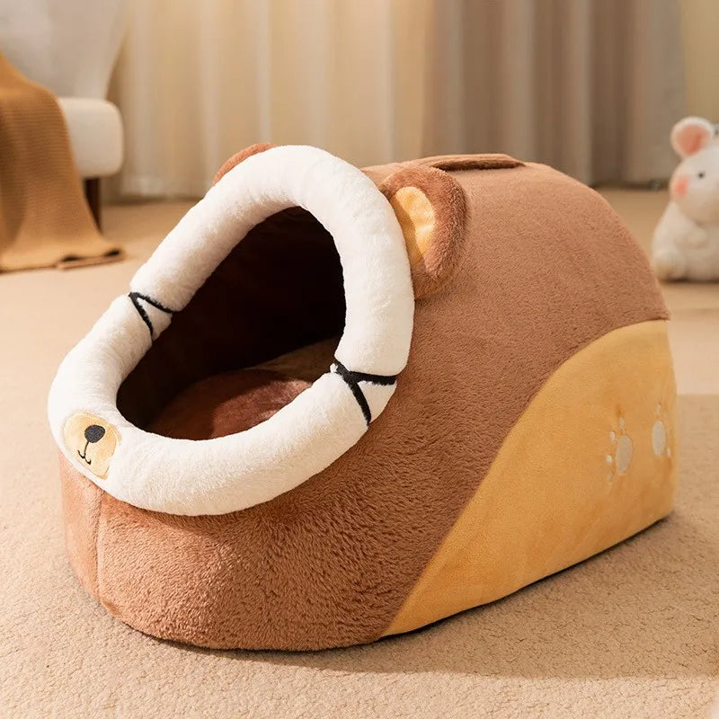 Foldable Pet House, Puppy Kennel Mat for Dogs, Animals, Cats