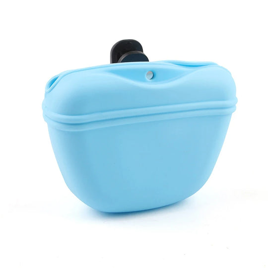 Pet Feeding Bag Outdoor Training Dog Food pocket portable Silicone
