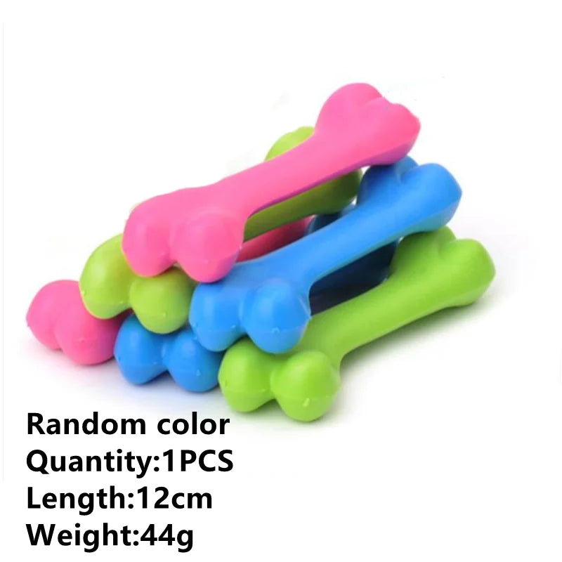 Pet Toys for Small Dogs Rubber Resistance To Bite Dog Toy Teeth Cleaning