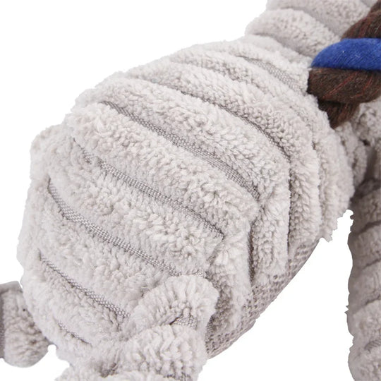 Dog Plush Toy Pet Squeaky Animals Stuffed Toy Bite-Resistant
