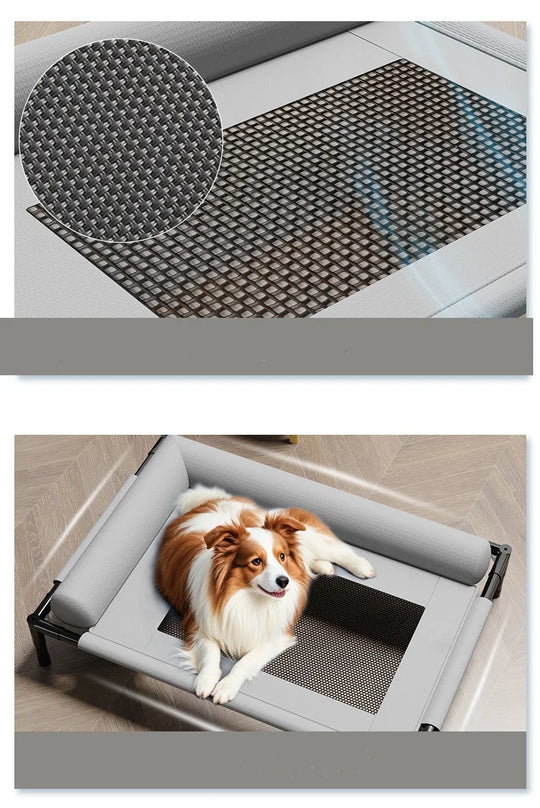 Elevated Pet Bed for Dogs & Cats Durable Breathable