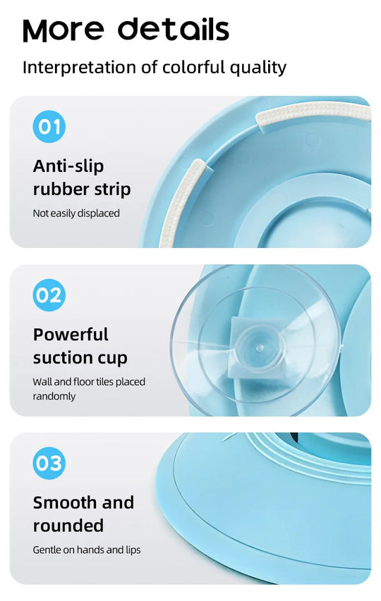 Pets Lick Toys Tray Interactive Dog Toys Slow Feeder Food Dispenser For Puppy Training Enrichment Cat Feeding Crate Pet Supplies