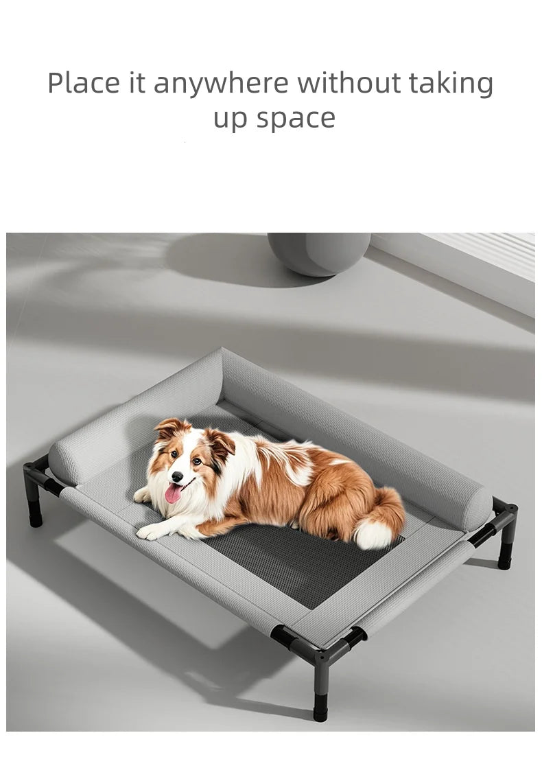 Elevated Pet Bed for Dogs & Cats Durable Breathable