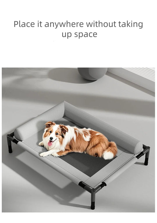 Elevated Pet Bed for Dogs & Cats Durable Breathable