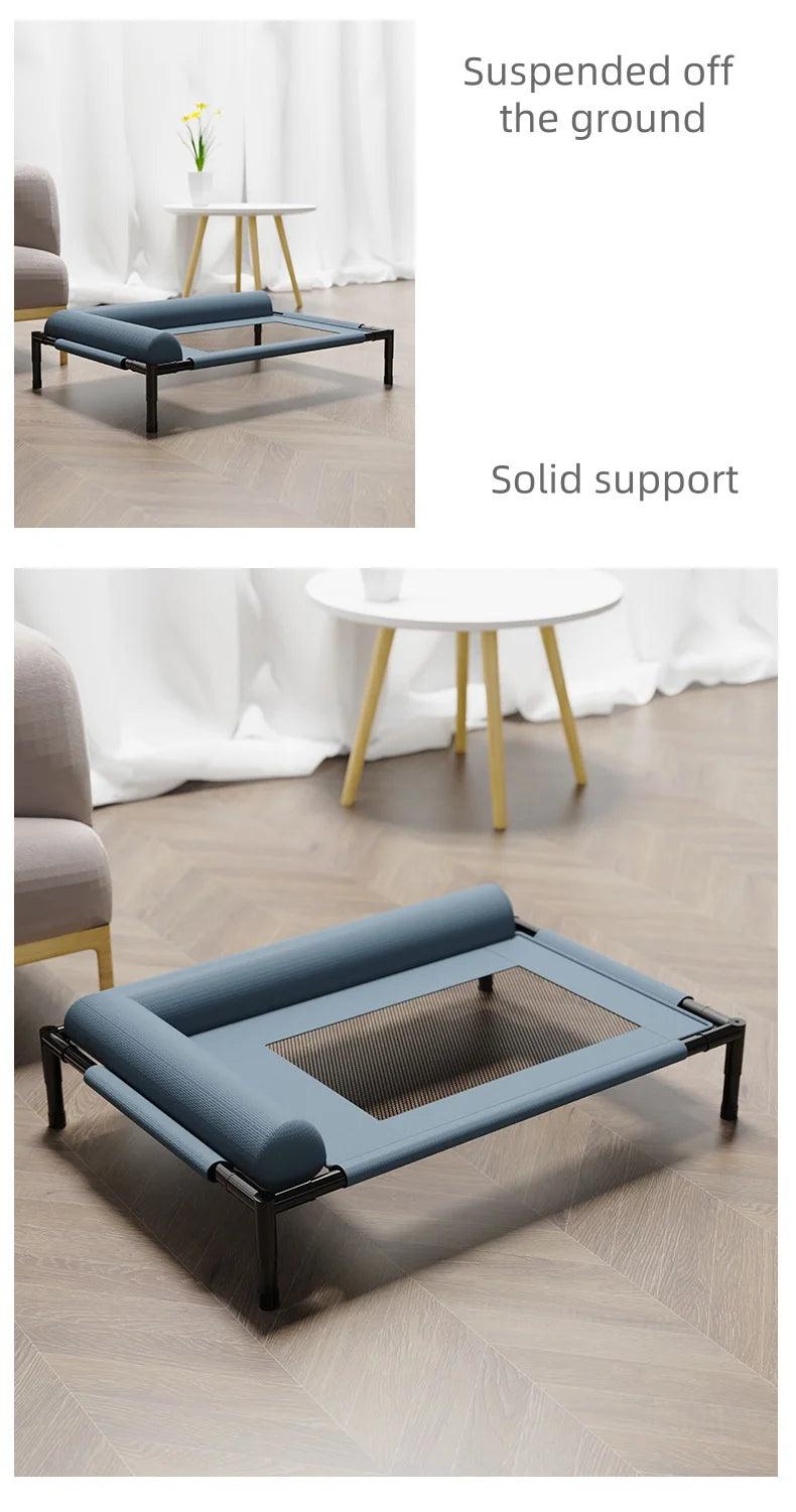 Elevated Pet Bed for Dogs & Cats Durable Breathable