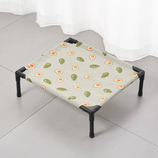 1PC Elevated Pet Bed Raised Small Animal Bed Breathable Washable