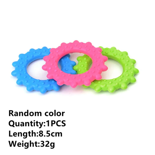 Pet Toys for Small Dogs Rubber Resistance To Bite Dog Toy Teeth Cleaning