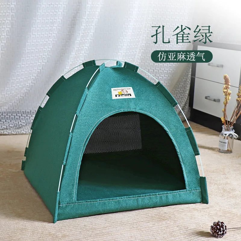 Pet Tent Bed Removable Cat Sofa