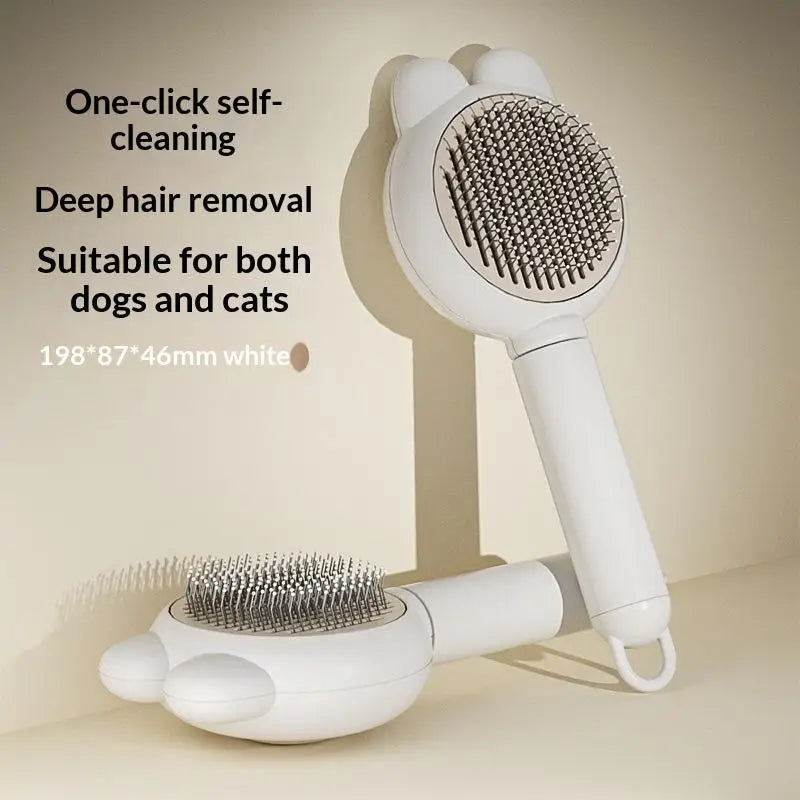 Pet Dog Brush Cat Comb Self Cleaning Pet Hair Remover