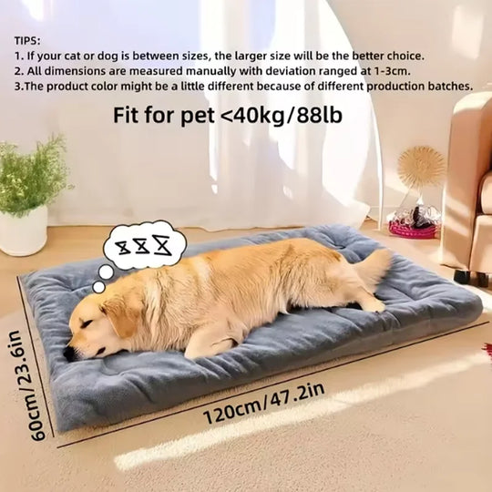 Dog Pet Beds 120*60cm Extra Large Plush Dog Bed Sofa