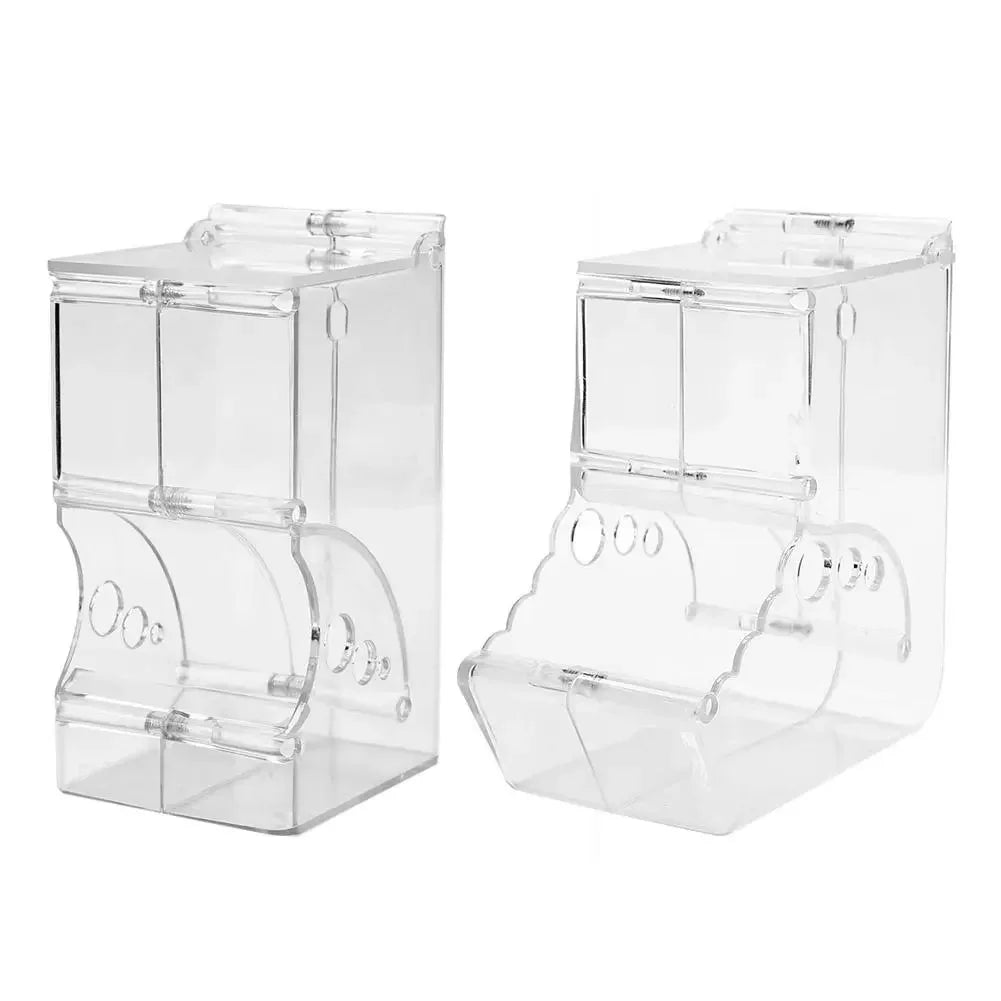 Pet Hamster Rabbit Squirrel Food Dispenser Feeder Plastic