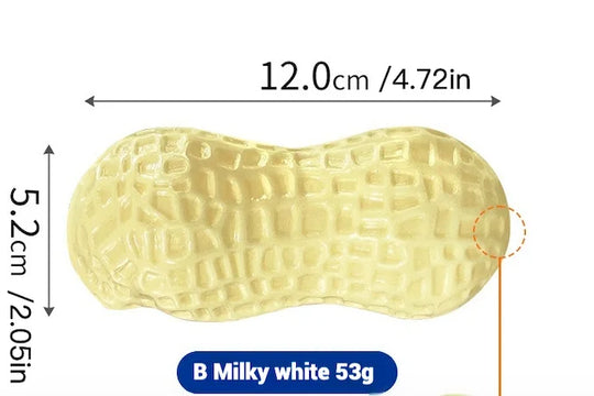 Pet Toys TPR Simulation Peanut Sound Toy