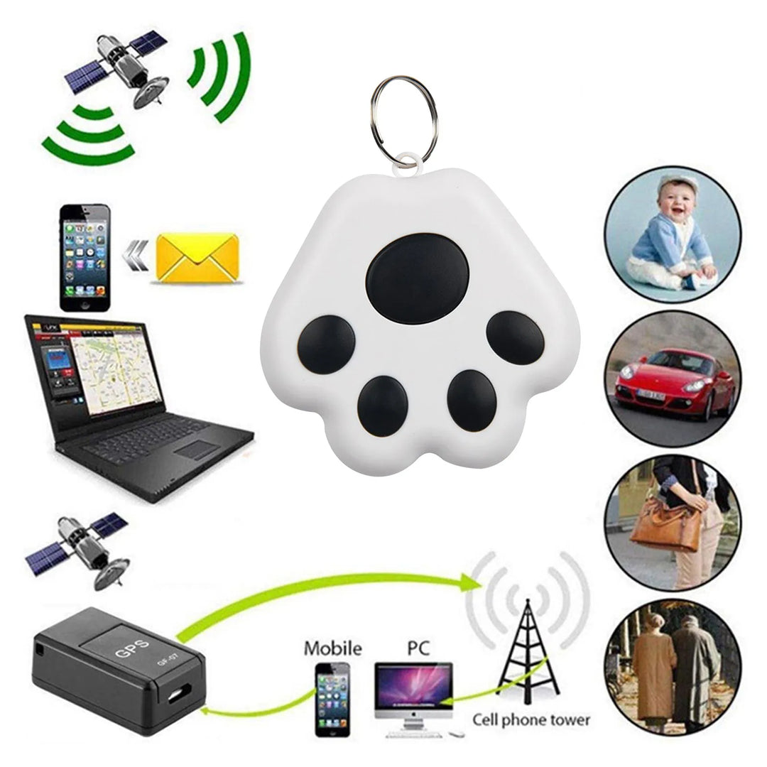 Pet Smart GPS Tracker Mini Anti-Lost Waterproof Bluetooth Locator