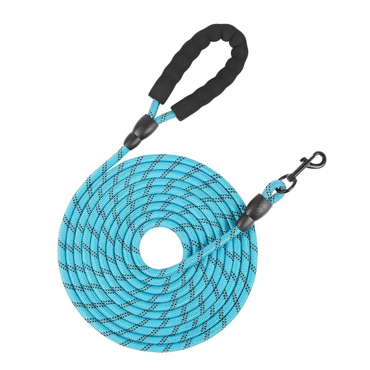 Long Dogs Training Leash for Walking Heavy Duty Nylon Leash for Agility Training