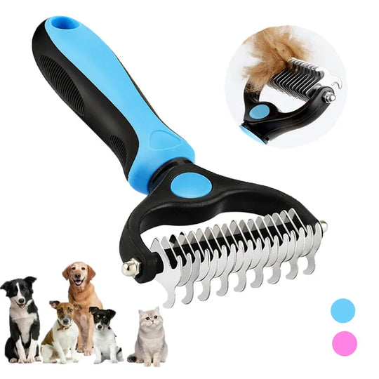 Brush Cat Comb Self Cleaning Hair Remover Grooming Tools
