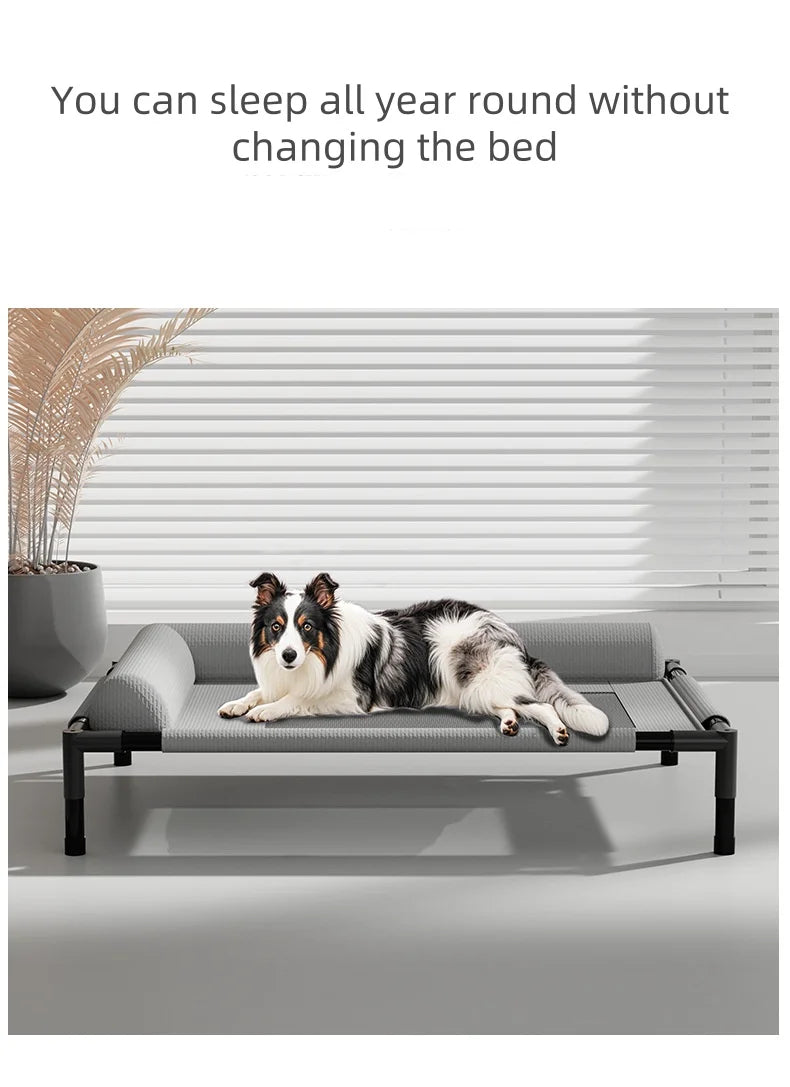Elevated Pet Bed for Dogs & Cats Durable Breathable