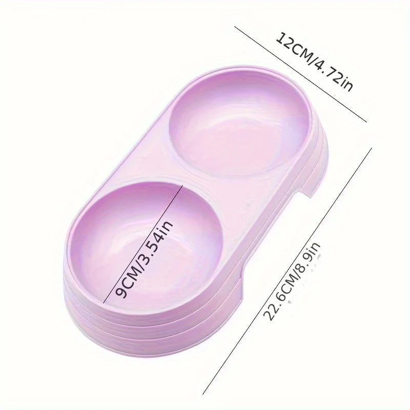 Food Drinking Tray Feeder Cats and Dogs Feeding Pet Supplies Accessories