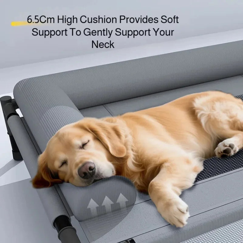 Elevated Pet Bed for Dogs & Cats Durable Breathable