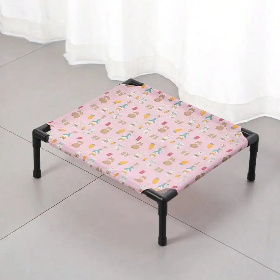 1PC Elevated Pet Bed Raised Small Animal Bed Breathable Washable