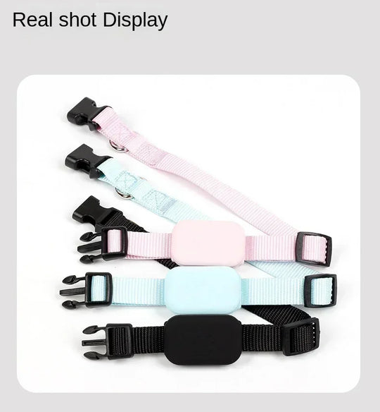Pet Bluetooth GPS Tracker Dog Mini Tracking Movement Alert Collars Anti Lost Tracker for Cats and Puppies Remote Global Locator