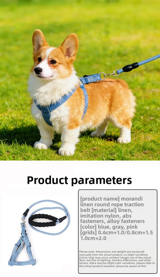 Dog leash, Retractable Harness, Dog Walking Rope