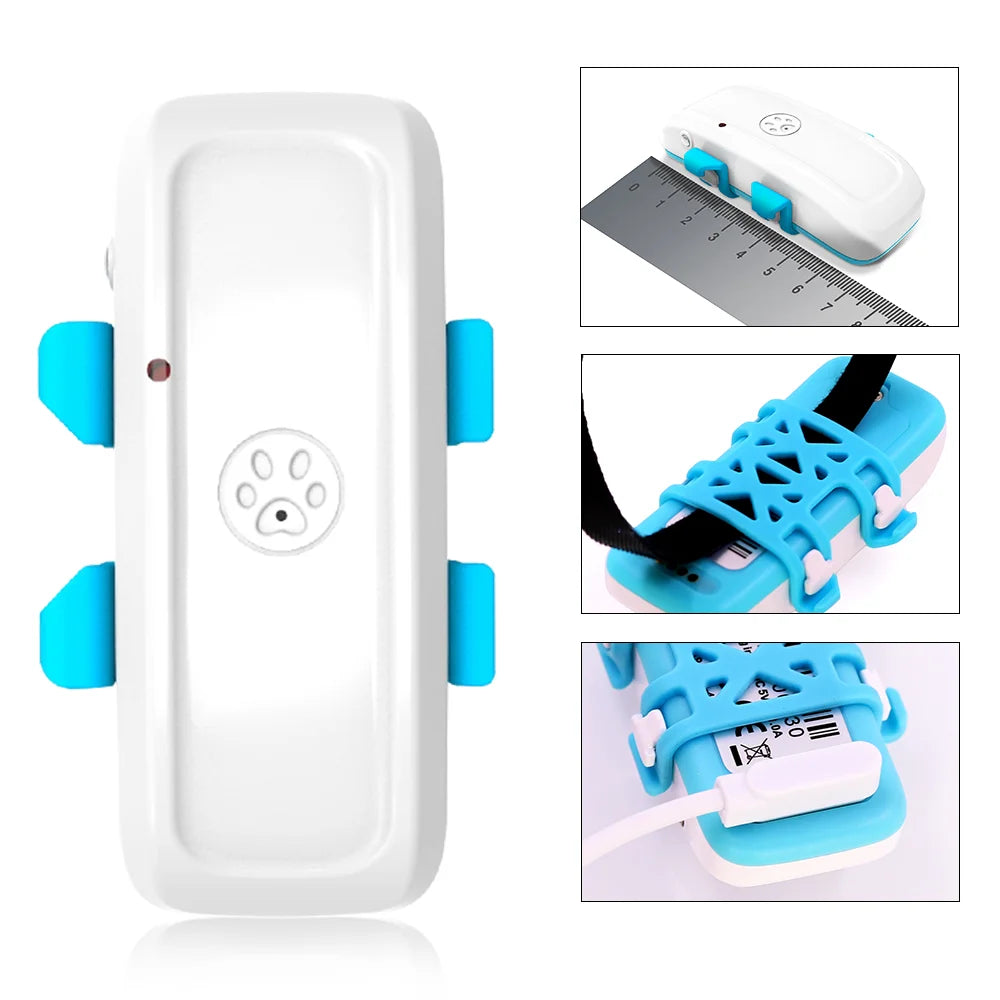 4G Pet GPS Tracker Realtime Tracking Dog Cat Animal Finder