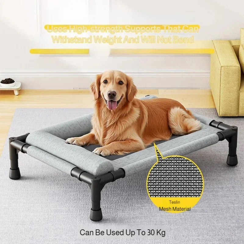 Elevated Pet Bed for Dogs & Cats Durable Breathable