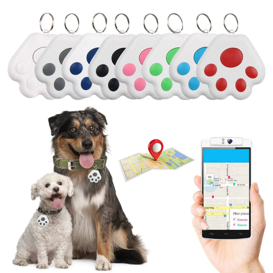 Pet Smart GPS Tracker Mini Anti-Lost Waterproof Bluetooth Locator